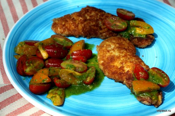 Куриная отбивная по-милански – Вся Соль - кулинарный блог Ольги Баклановой