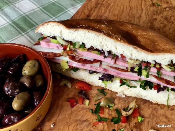 Домашняя муффулетта – Вся Соль - кулинарный блог Ольги Баклановой